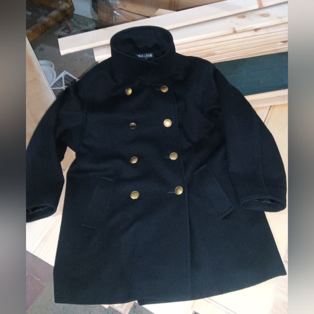 Steve & Searle Black Coat Size 10